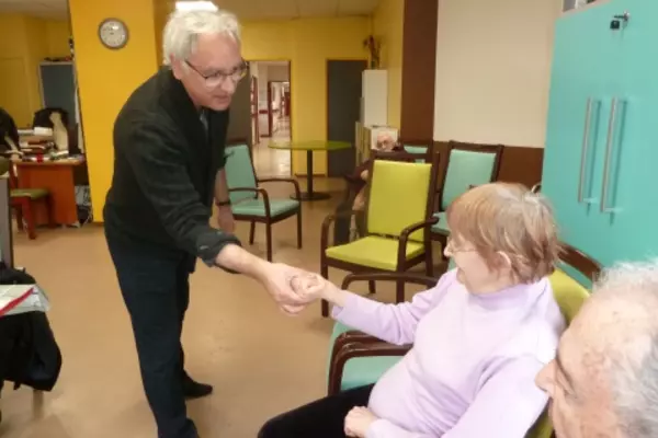 Spectacle pour les maisons de retraite